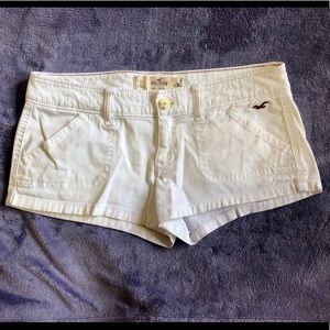 White Hollister Shorts